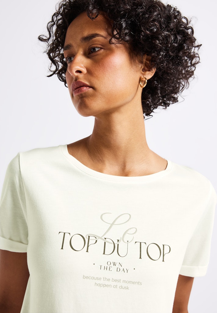 Street One Damen T-Shirts  Off White