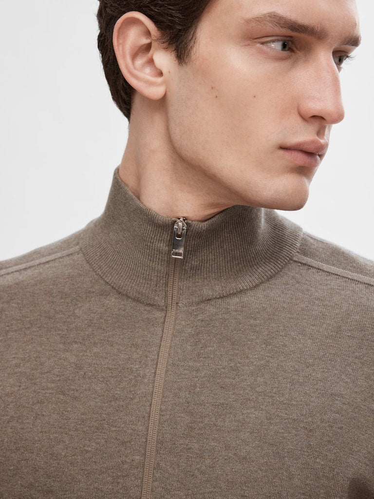 Selected homme Herren Strickjacken  Teak/