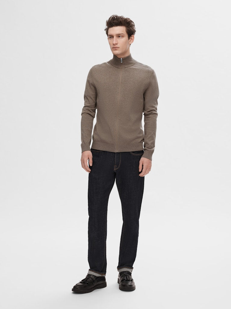 Selected homme Herren Strickjacken  Teak/