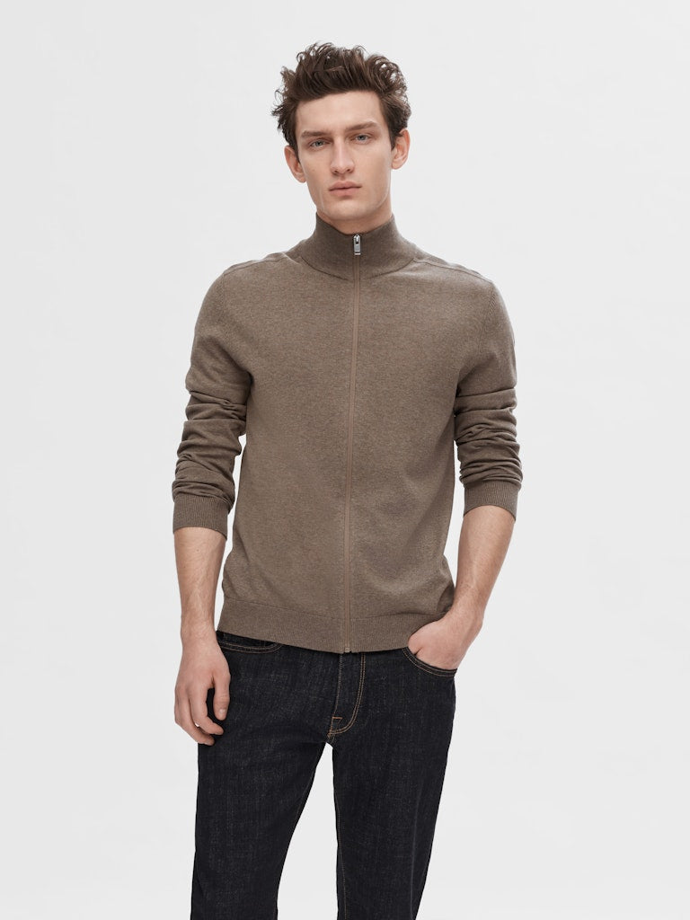 Selected homme Herren Strickjacken  Teak/