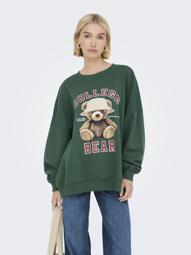 Only Damen Sweatshirts Pineneedle/Coll