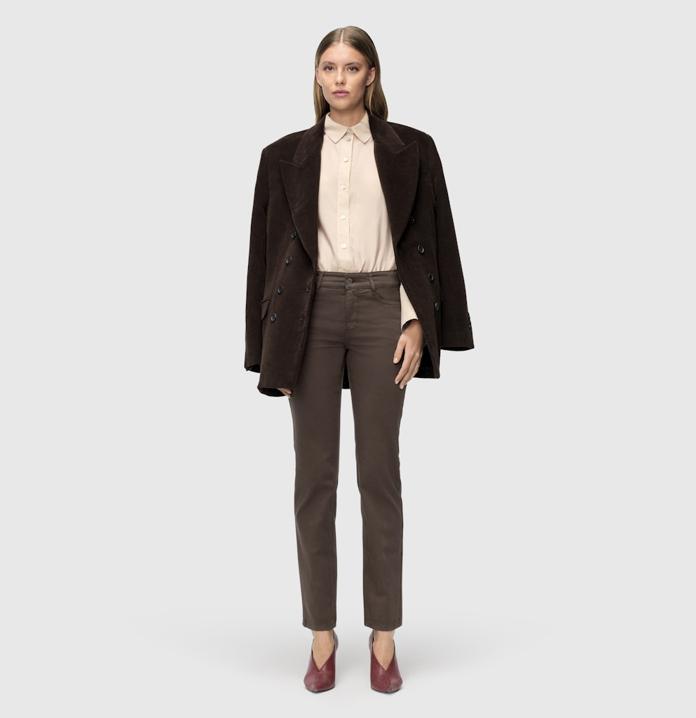 Mac Damen Jeans Deep Brown Ppt