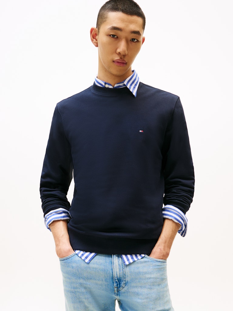 Tommy Hilfiger Herren Sweatshirts Dw Blue