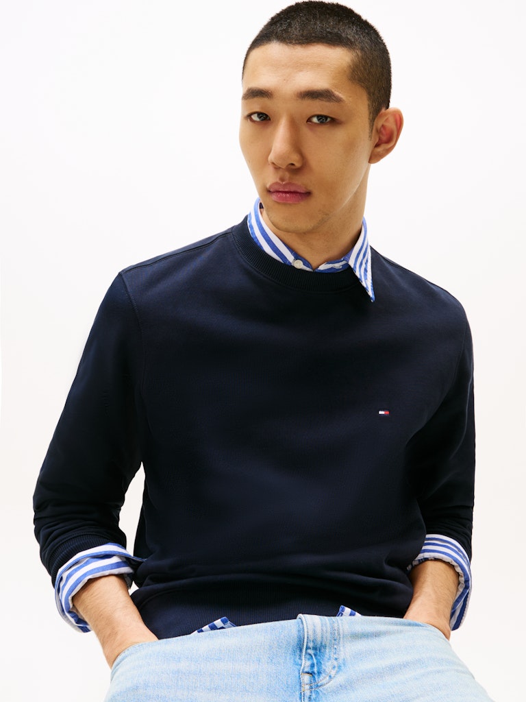 Tommy Hilfiger Herren Sweatshirts Dw Blue