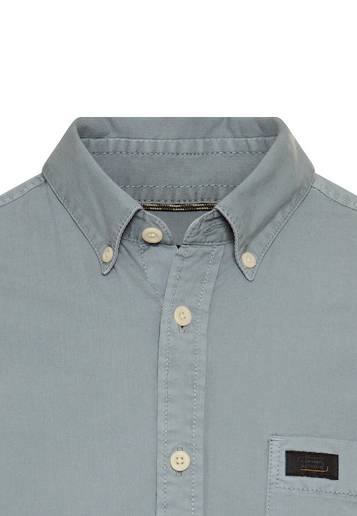 Camel active Herren Hemden  Stone Blue