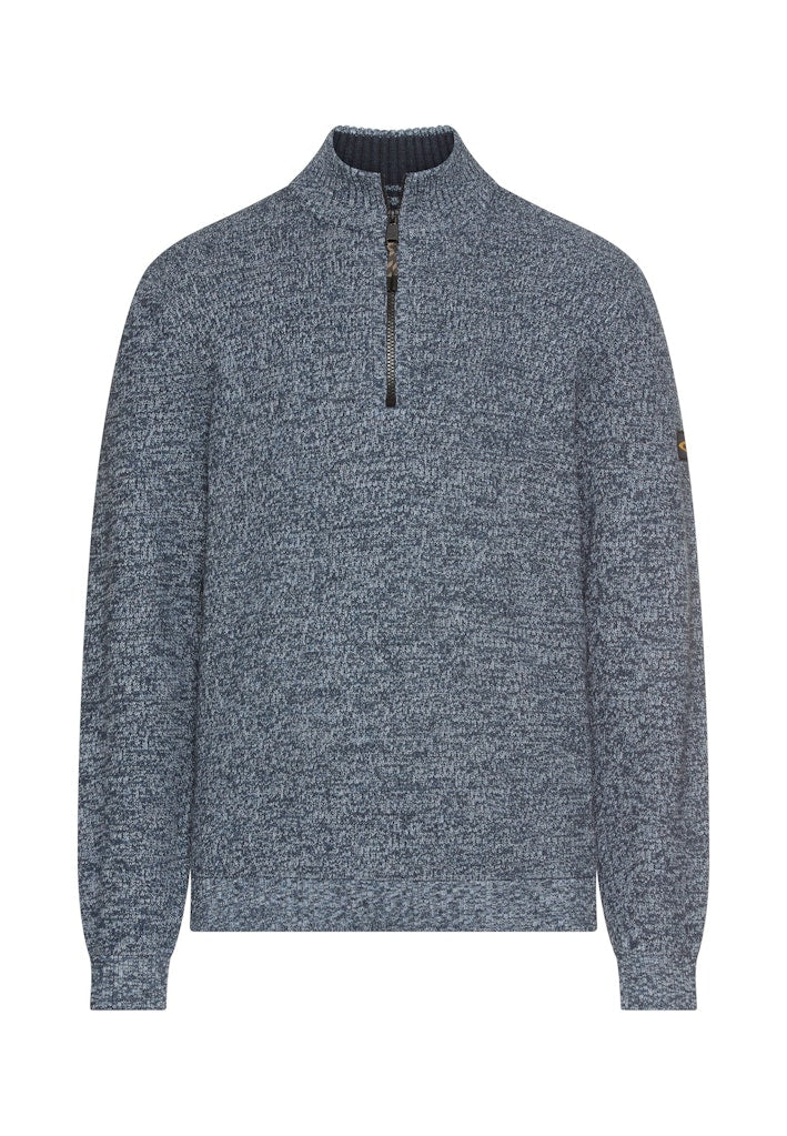 Camel active Herren Pullover  Tinted Blue