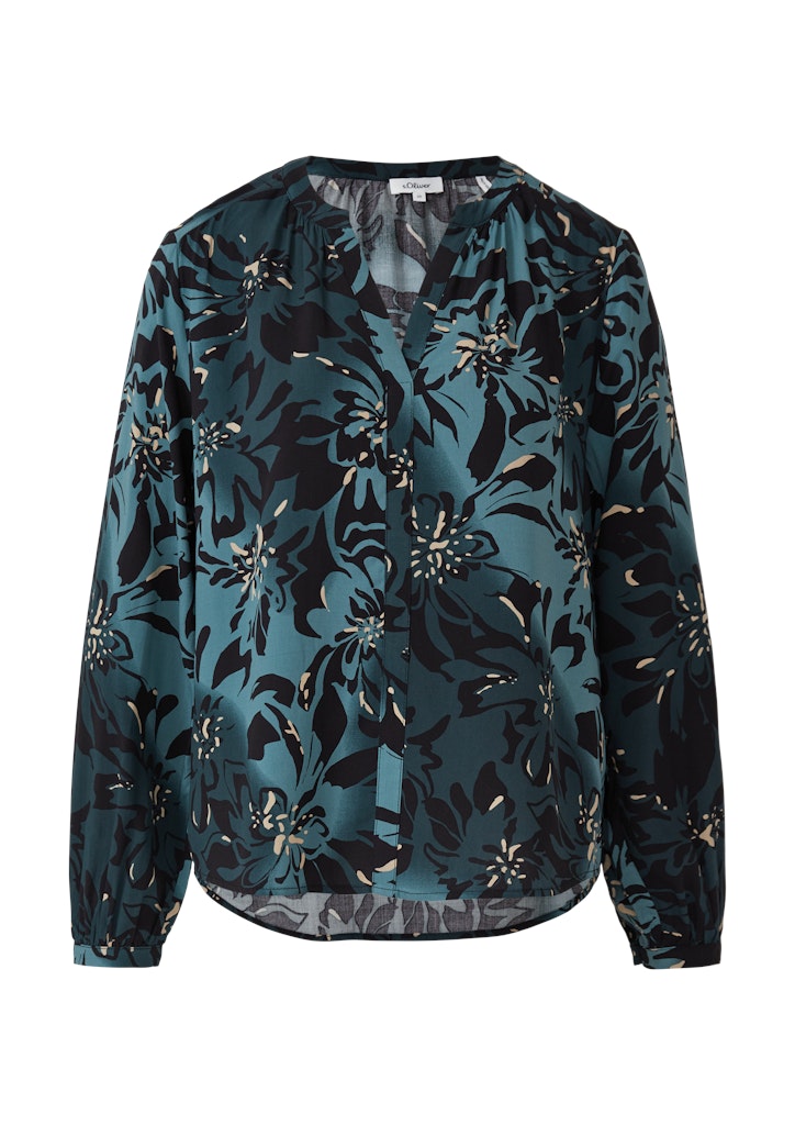 S. Oliver red Damen Blusen Blue Green