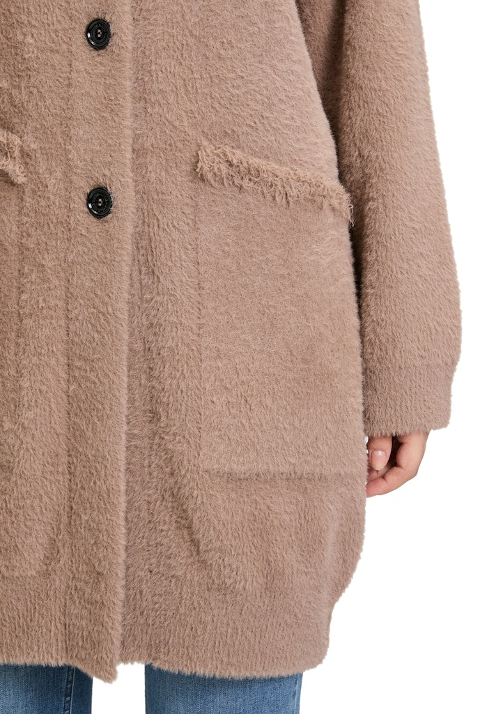 Amber & June Damen Strickjacken  Chocolate