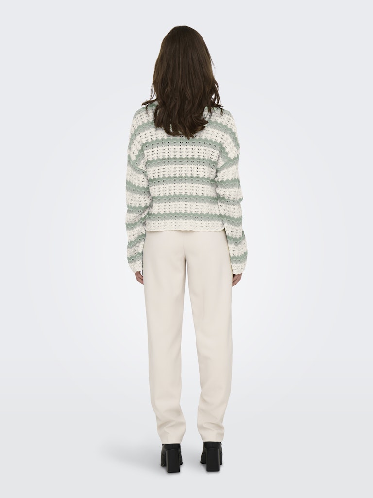 only Damen Pullover Birch/Laurel Wr