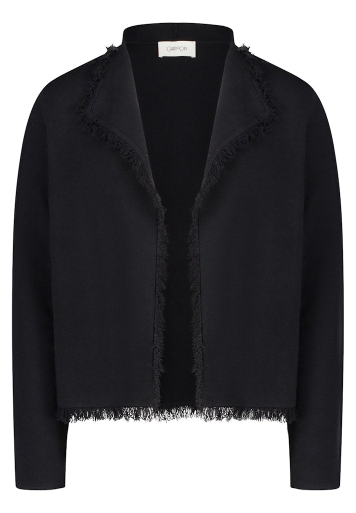 Cartoon Damen Strickjacken Black