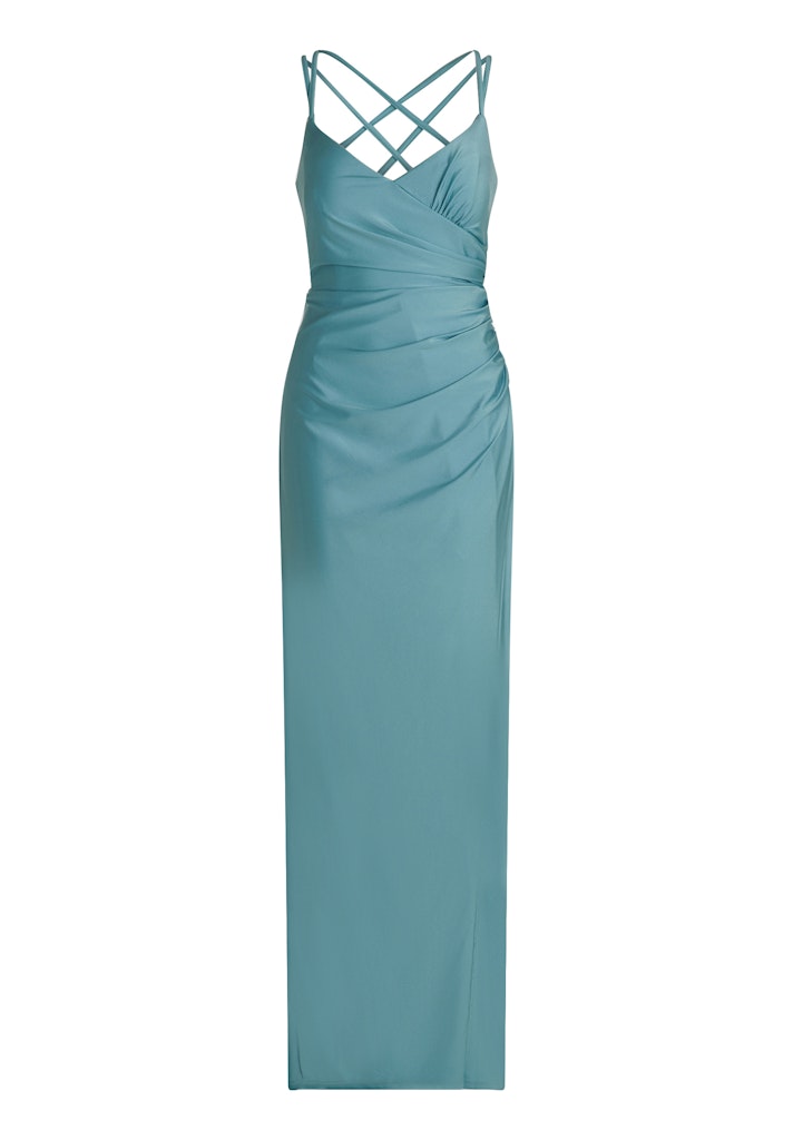 Vera Mont Damen Kleider Night Turquoise