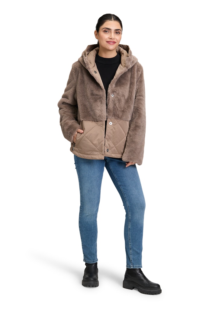 Amber & June Damen Jacken  Dusty Brow