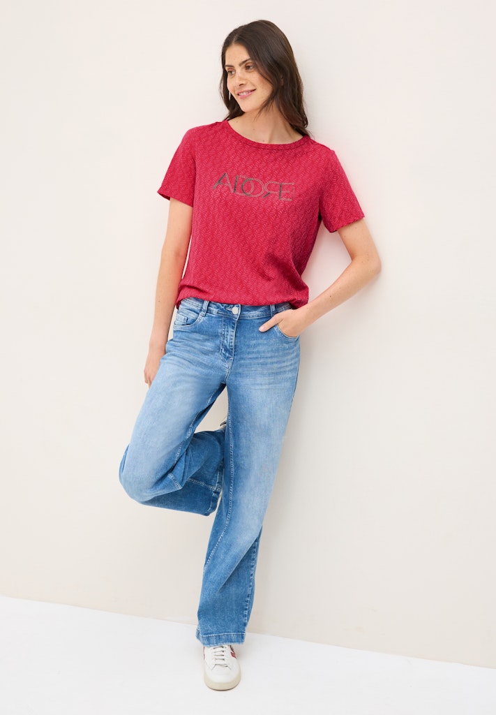 Cecil Damen T-Shirts  Glazed Ap