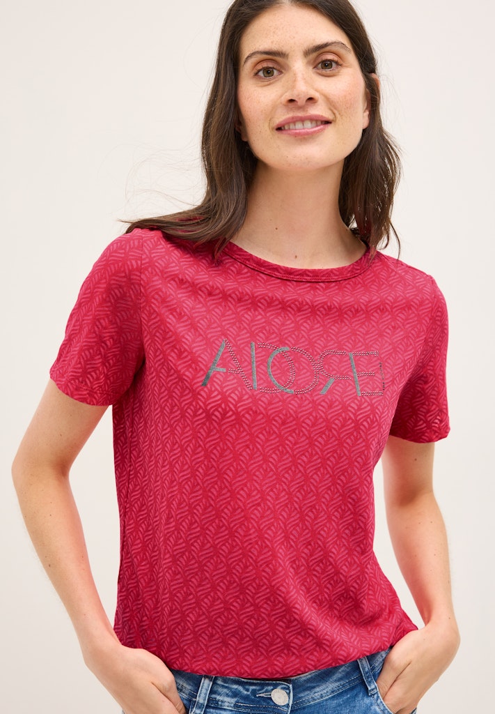 Cecil Damen T-Shirts  Glazed Ap