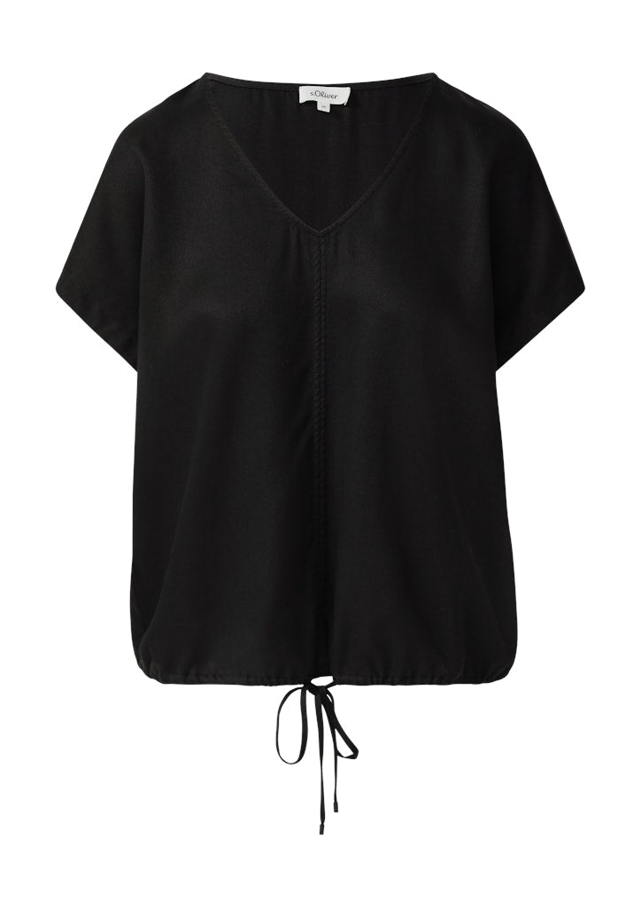 S. Oliver red Damen Blusen Grey/Black