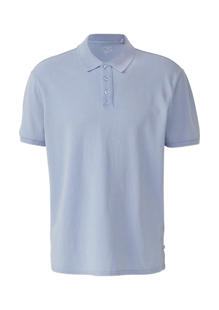 QS by S.Oliver Herren Polo-Shirts Blue