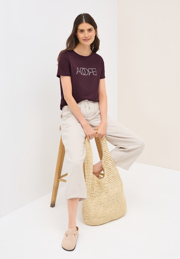 Cecil Damen T-Shirts  Mulberry
