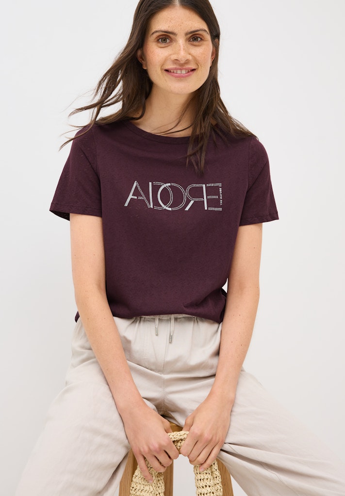 Cecil Damen T-Shirts  Mulberry