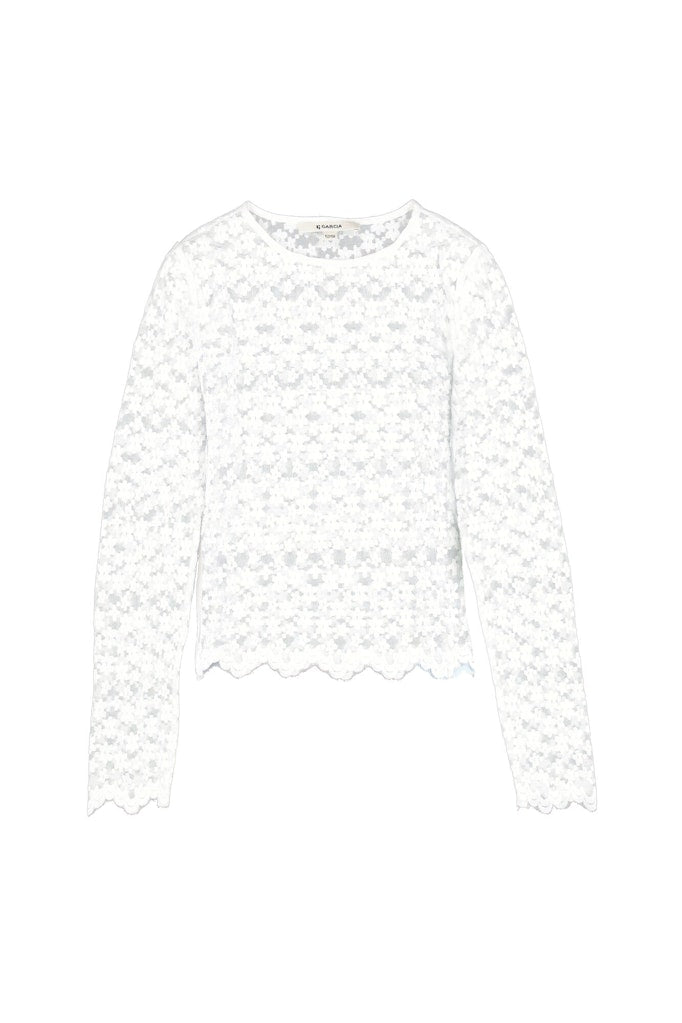 Garcia Mädchen T-Shirts & Tops Off White