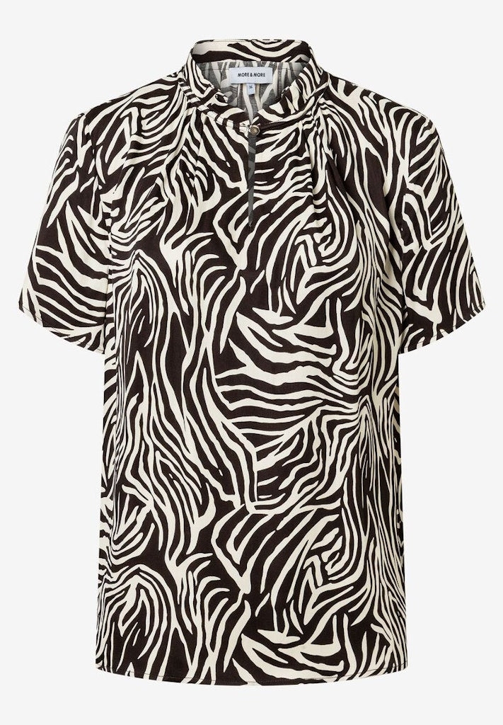 More & More Damen Blusen  Twotone An