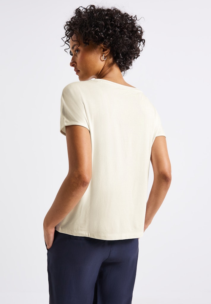 Street One Damen T-Shirts Off White