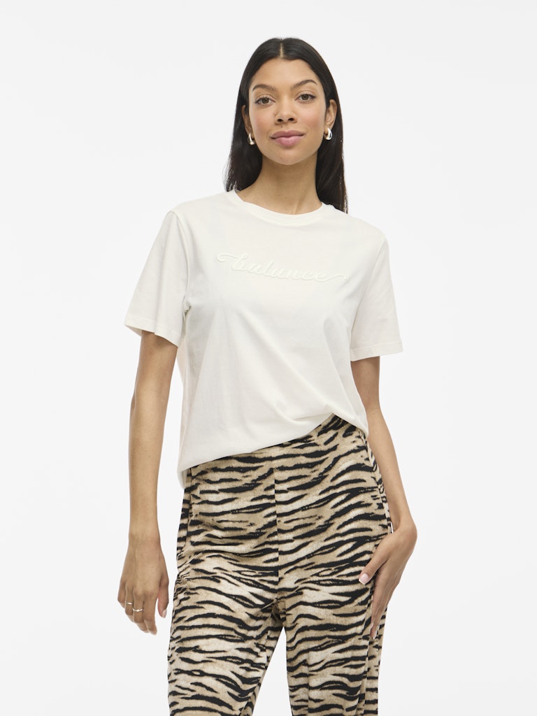 Vila Damen T-Shirts Snow White