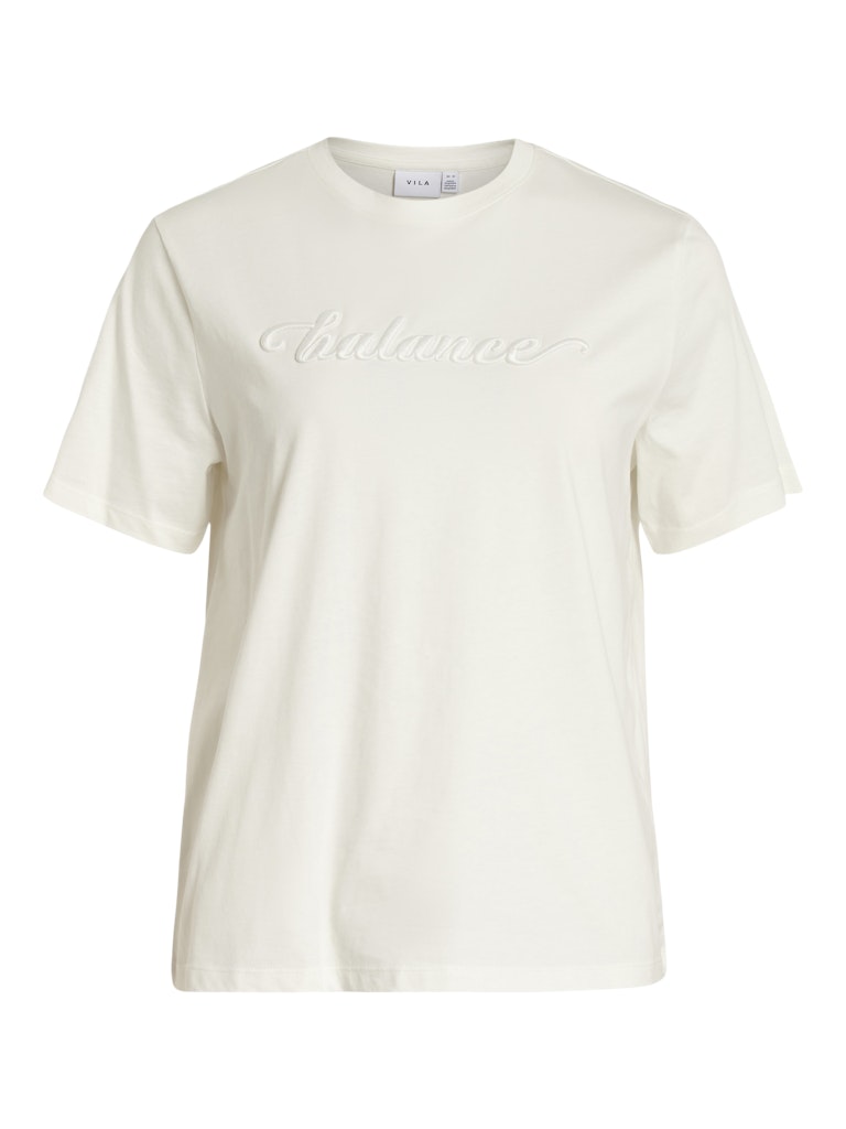Vila Damen T-Shirts Snow White
