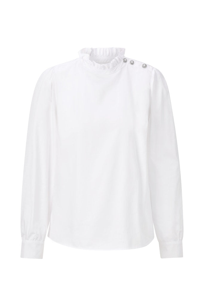 Rich & Royal Damen Blusen White