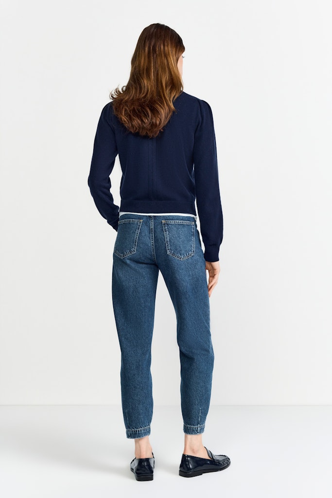 Rich & Royal Damen Jeans Denim Blue