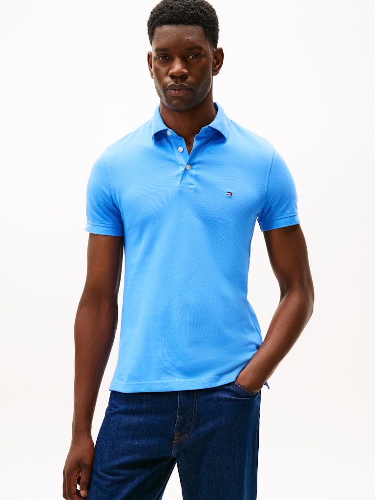 Tommy Hilfiger Herren Polo-Shirts C Blue