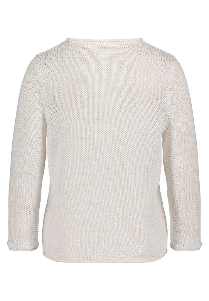Betty & Co Damen Pullover Offwhite