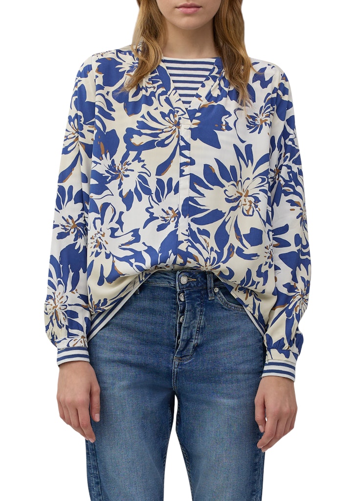 S. Oliver red Damen Blusen White