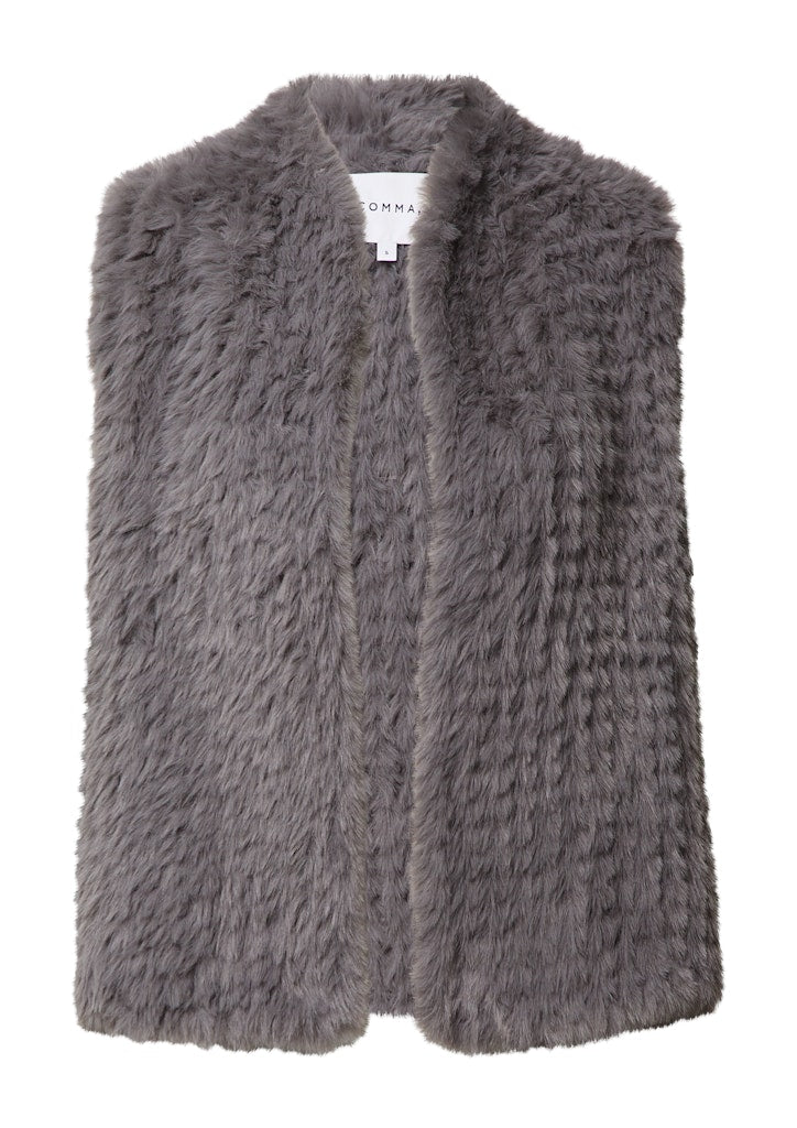 Comma Damen Outdoorwesten Grey/Black