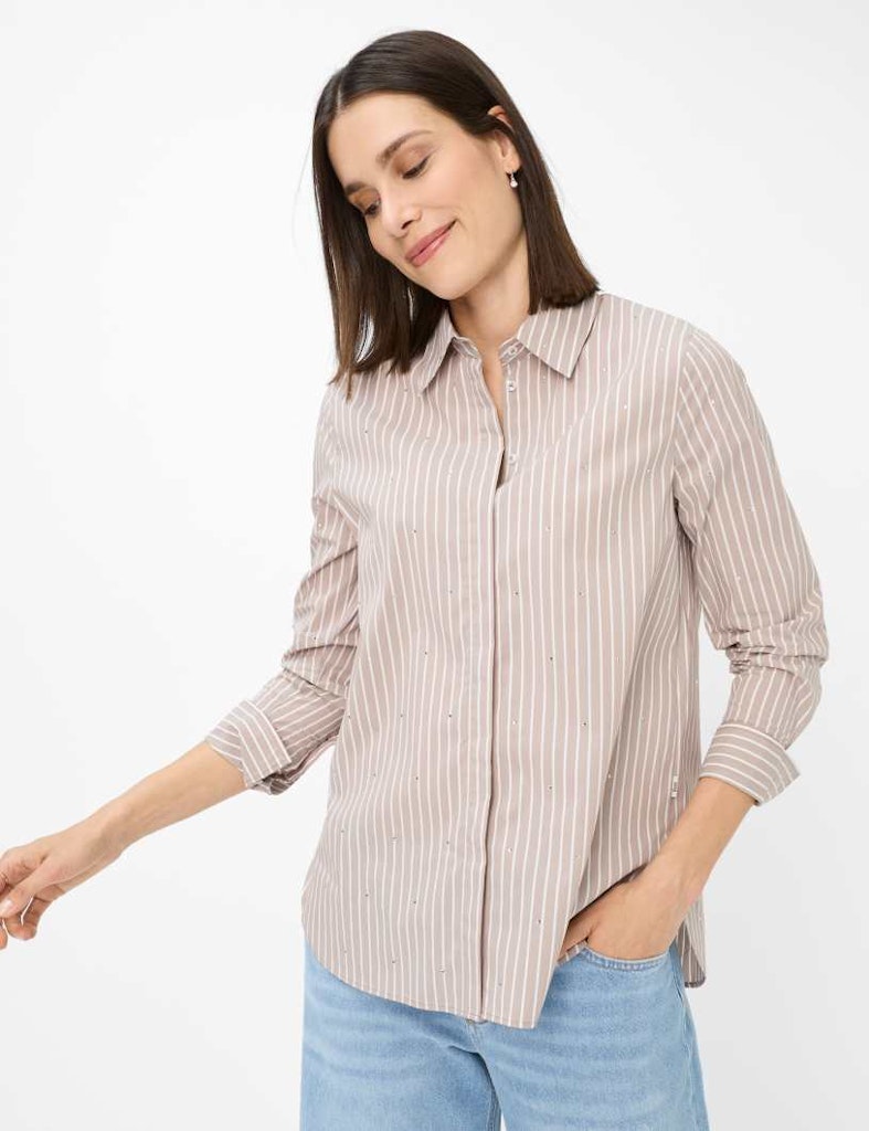 Brax Damen Blusen Taupe