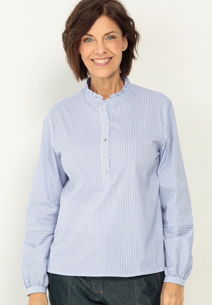 Bianca Damen Blusen Blue Mix