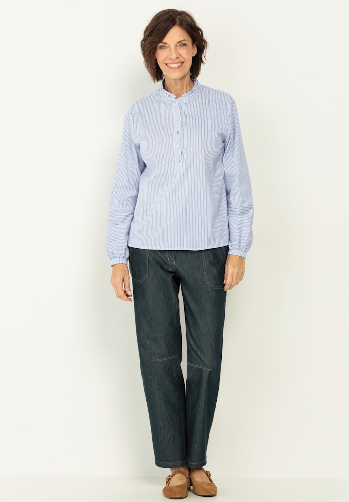 Bianca Damen Blusen Blue Mix