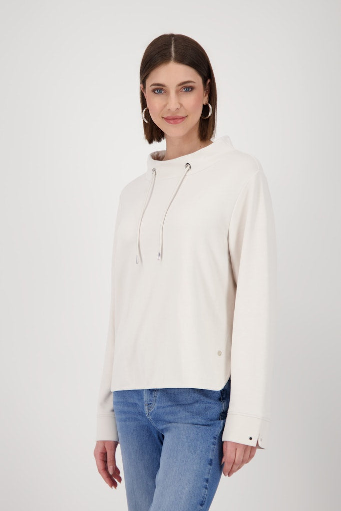 Monari Damen T-Shirts Oat Milk