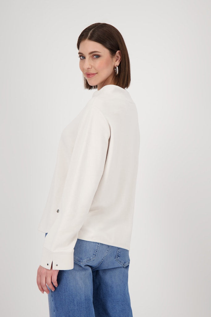 Monari Damen T-Shirts Oat Milk