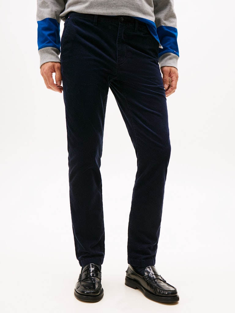 Tommy Hilfiger Herren Hosen Gz Blue