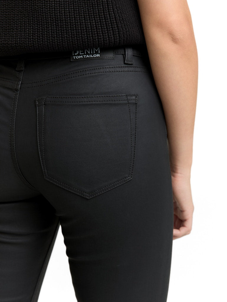 Tom Tailor denim Damen Jeans Coated Black De