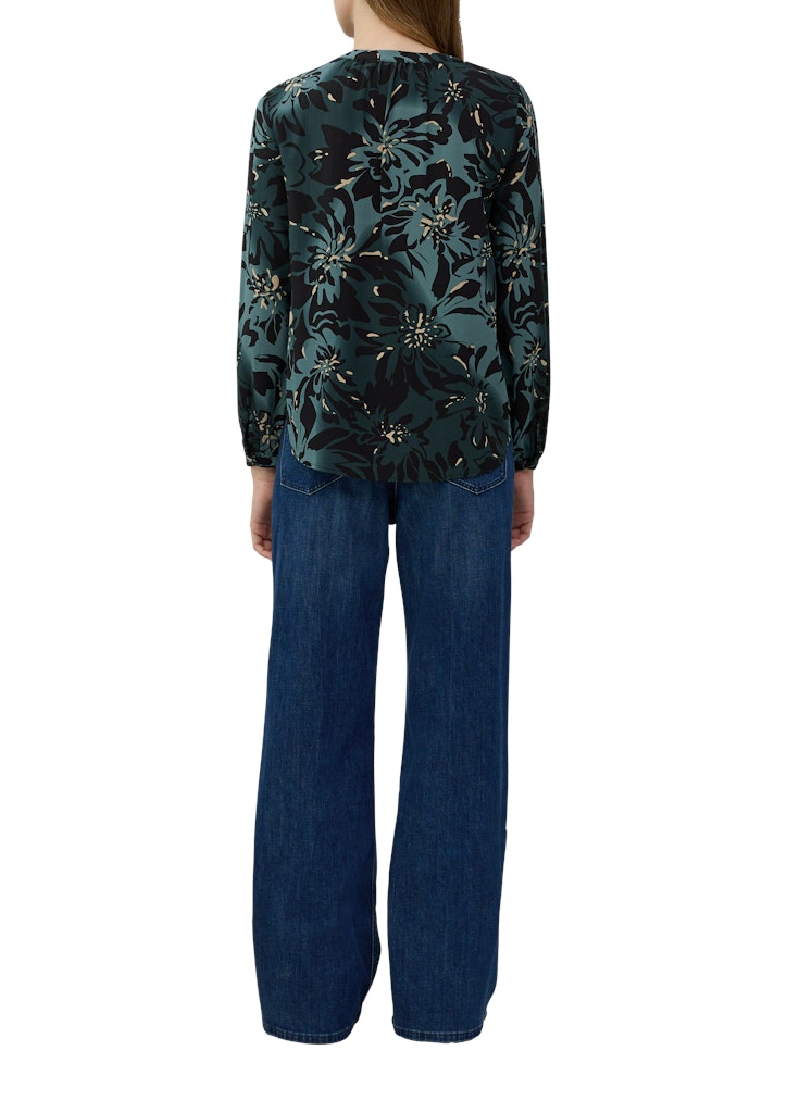 S. Oliver red Damen Blusen Blue Green