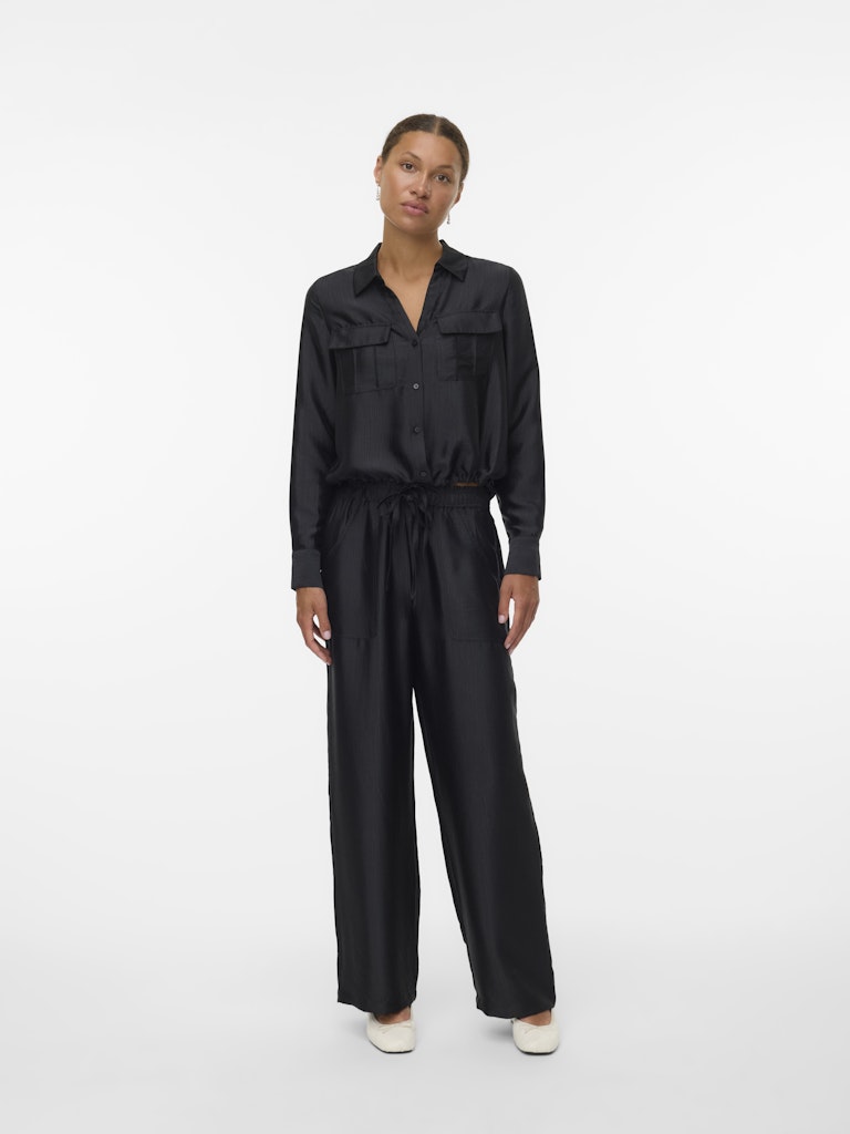 Vero Moda Damen Hosen Black