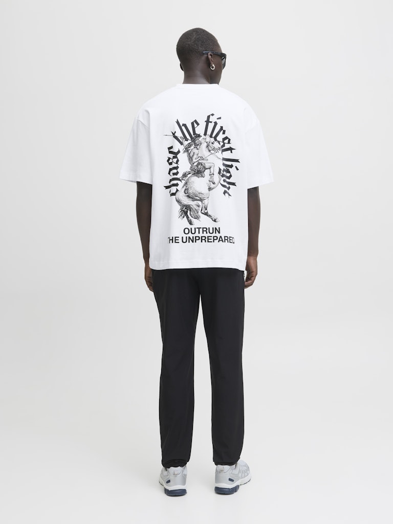 Jack & Jones Herren T-Shirts kurz White