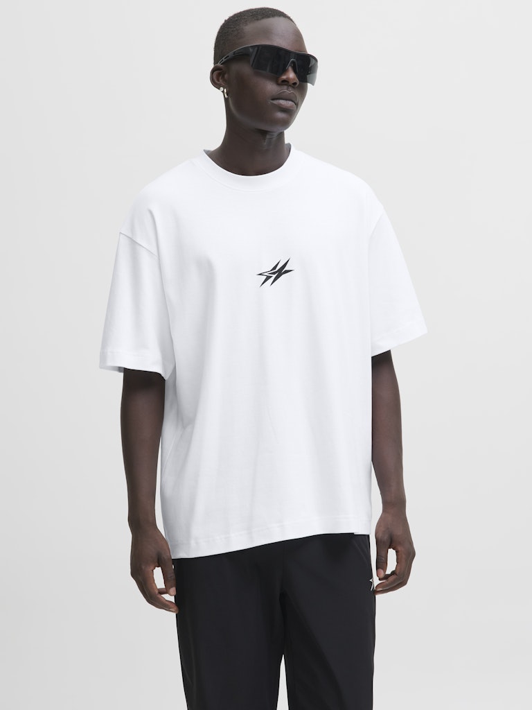 Jack & Jones Herren T-Shirts kurz White