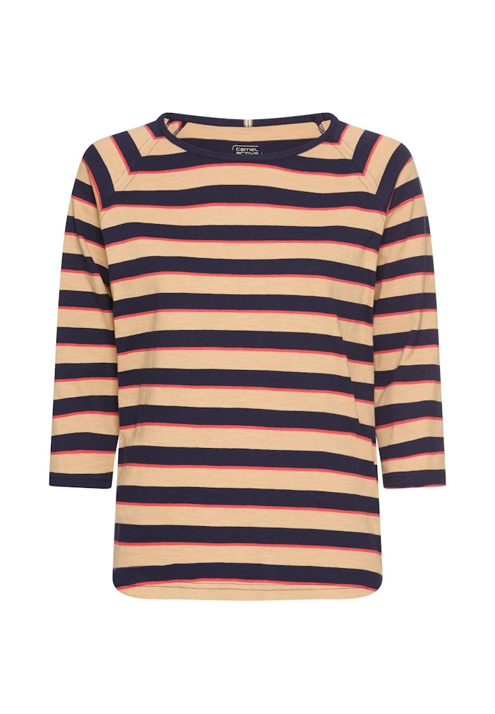 Camel active Damen T-Shirts  Caramel Stri