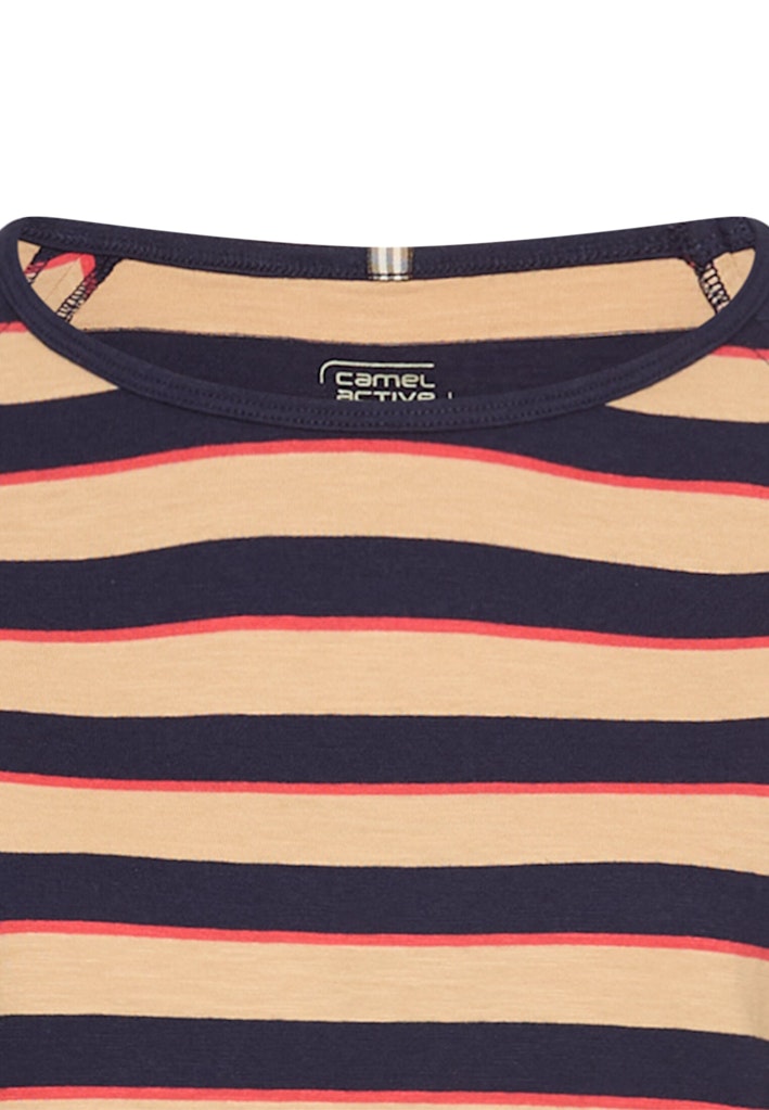 Camel active Damen T-Shirts  Caramel Stri