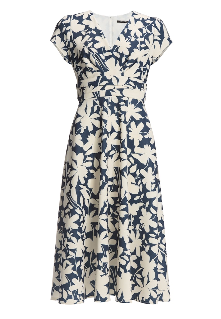 Swing Damen Kleider  Navy / Ivo