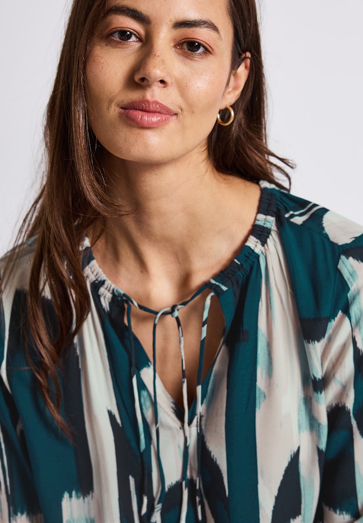 Street One Damen Blusen  Tide Blue