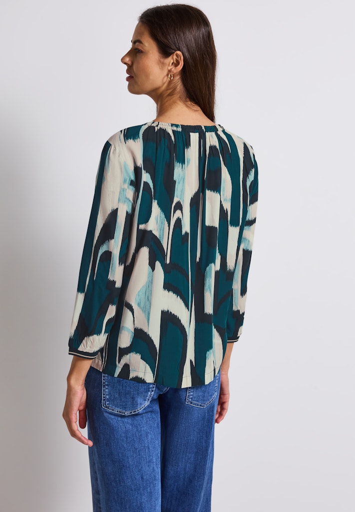 Street One Damen Blusen  Tide Blue