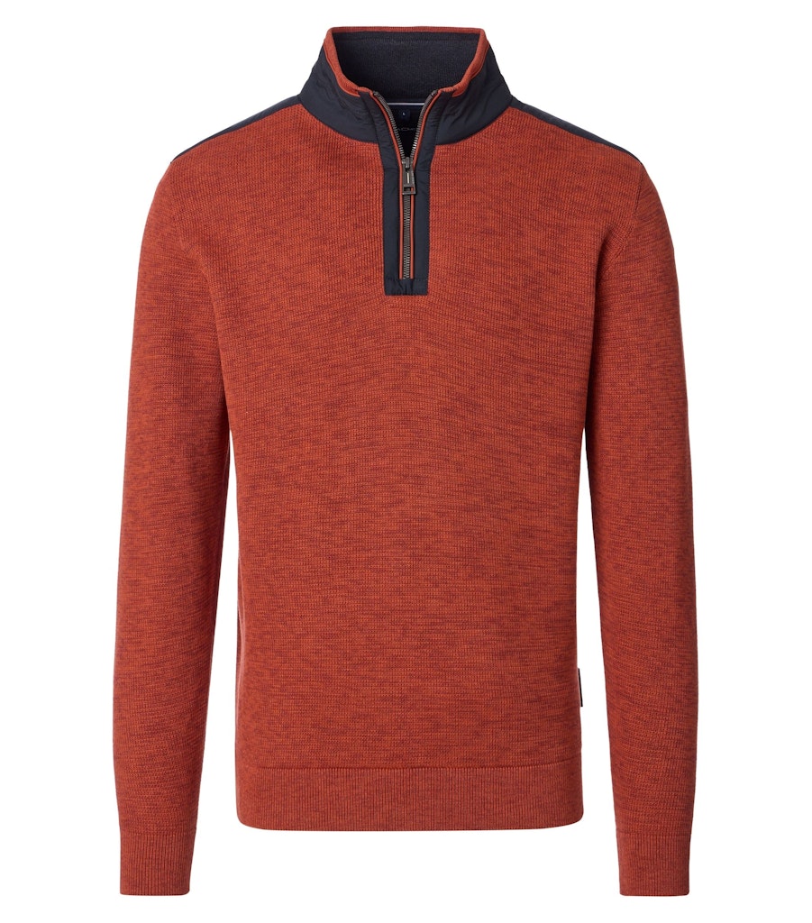 Casa Moda Herren Pullover  Orange
